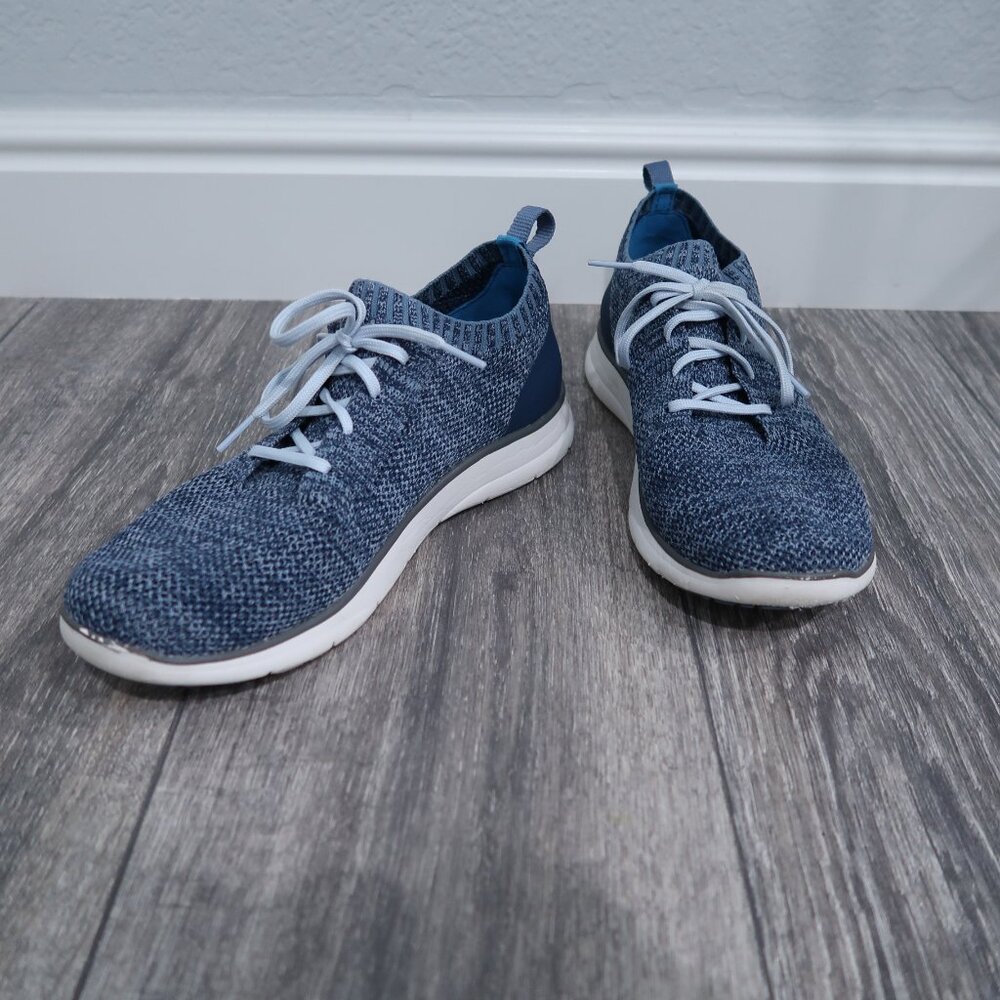 Eddie Bauer Shoes Womens 9.5 Blue Flexion Cloudline Sneaker Slip On Tennies